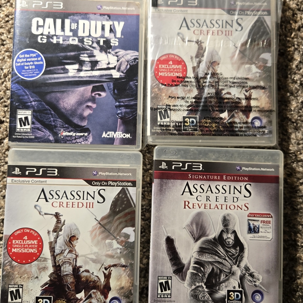 Sony PS3 Video Game Collection